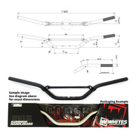 22.2mm Standard Handlebars for 2019-2025 Honda CRF250F