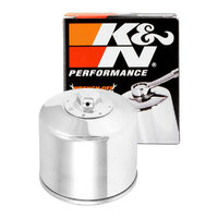 K&N Oil Filter Harley Davidson 63782-80/A (Chrome) (50 ctn)