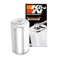 K&N Chrome Oil Filter for 1992 Harley Davidson 1340 FXDC Dyna Glide Custom