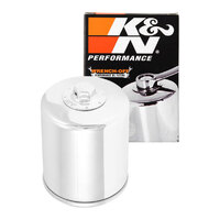 K&N Chrome Oil Filter for 2002-2007 Harley Davidson 1130 VRSCA V Rod