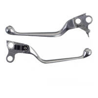 Silver Lever Pair for  2000-2007 Harley Davidson FLHR Road King