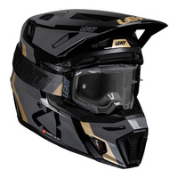 Leatt V25 8.5 MX Helmet & Goggles Kit - Black