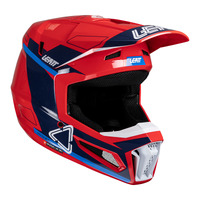 Leatt V25 3.5 Juniors MX Helmet - Royal