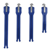 Leatt Boots Replacement Strap Kit 5.5 Blue (Royal) 4 Pieces