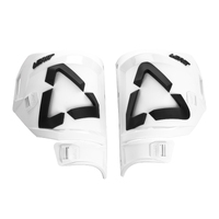 Leatt White/Black Shin Plate Kit (Pair) US12/13