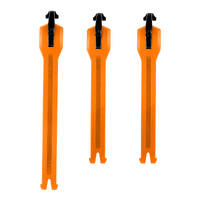 Leatt Boots Replacement Strap Kit 3.5 3 Pieces Orange