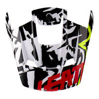 Leatt MX Moto Visor 3.5 - Juniors / Adult XS-S V23 ZEBRA