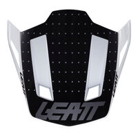 Leatt Helmets Moto Visor - 8.5 V24 Black / White