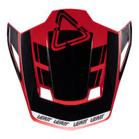 Leatt Helmets Moto Visor - 7.5 V24 Red