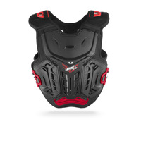 Leatt MX Chest Protector 4.5 Black/Red Junior LGE/XL