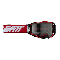 Leatt 6.5 MX Velocity Goggles - Red Clear 83VLT