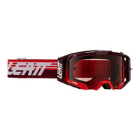 Leatt 5.5 MX Velocity Goggles - Cryztal Ruby Rose 32VLT