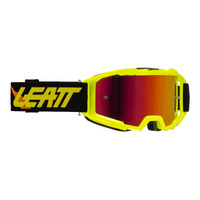 Leatt 3.5 Vizion MX Goggles - Iriz Lime Red 45VLT