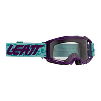 Leatt 3.5 Vizion MX Goggles - Purple Clear 90VLT