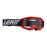 Leatt 3.5 Vizion MX Goggles - Red Clear 90VLT