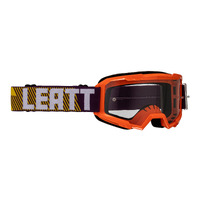 Leatt 2.5 Small Vizion MX Goggles - Orange Clear 90VLT