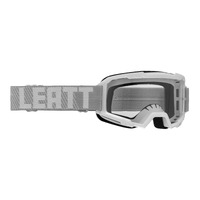 Leatt 2.5 Small Vizion MX Goggles - White Clear 90VLT