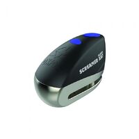 Oxford Screamer XA7 Disc Alarm Lock - Black/Silver