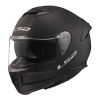 LS2 FF808 Stream II Full Face Motorbike Helmet - Matte Black