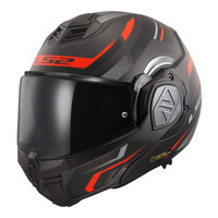 LS2 FF906 Advant Kuka Full Face Motorbike Helmet - Matte Black / Red