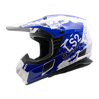 LS2 MX706 COZ Hyde Kids Helmet - Blue / White