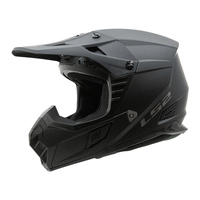 LS2 MX706 COZ Hyde Kids Helmet - Matte Black