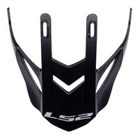 LS2 Helmets MX436 Pioneer Peak Matte Black