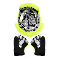 LS2 Helmet MX437 Yellow Liner / Cheek Pads (Set)