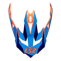 LS2 Helmets MX470 Subverter Peak Nimble Blue / Black / Orange