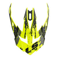 LS2 Helmets MX470 Subverter Peak Claw Black / High Vis Yellow