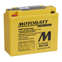 Motobatt AGM Battery for 2002-2015 Honda CTX200