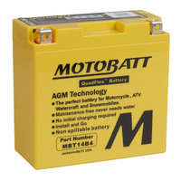 Motobatt AGM Battery for 2006-2018 Yamaha XV1900A Roadliner