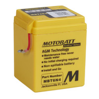 Motobatt AGM Battery for 1967-1984 Honda C90