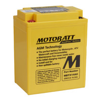 Motobatt AGM Battery for 1990 Suzuki DR800S