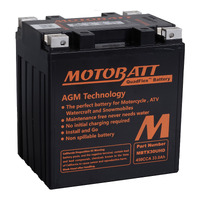 Motobatt AGM Battery for 2011-2012 Harley Davidson FLHTCU 1803 CVO Ultra Classic Electra GL