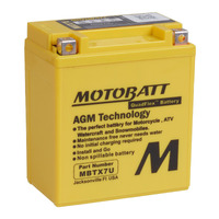 Motobatt AGM Battery for 1990-2000 Honda XL250S Degree