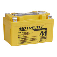 Motobatt AGM Battery for 2009 Aprilia RSV1000 Mille R R Factory Ohlins