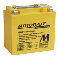 Motobatt AGM Battery for 2008-2012 Aprilia 250 Sport City Cube