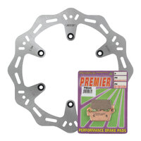 Rear Hornet Brake Disc Rotor & Pad Kit for 2002 Yamaha YZ250F