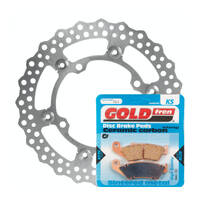 Front Brake Disc Rotor & Pad Kit for 2006-2008 Kawasaki KX125