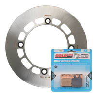 Front Brake Disc Rotor & Pad Kit for 2012-2022 Suzuki DR200S