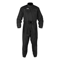 Oxford Rainseal Black Waterpoof Rain Suit