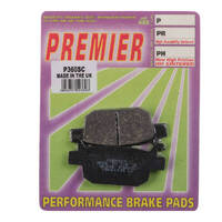 Premium Organic Brake Pads for 2005-2008 Honda 250 Forza 4T