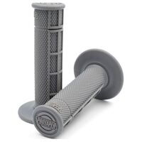 Protaper Half Waffle Race Cut Grips Pair - Grey