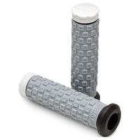 Protaper Pillow Top Atv Grips Pair - Grey / White / Black