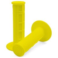 Protaper Half Waffle Race Cut Grips Pair - Yellow