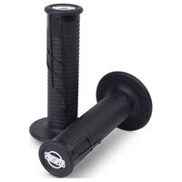 Protaper Clamp-On Half Waffle Grips Pair - Black