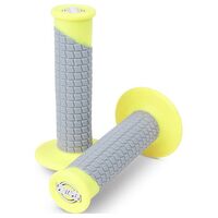 Protaper Clamp-On Pillow Top Grips Pair - Neon Yellow / Grey