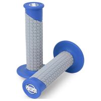 Protaper Clamp-On Pillow Top Grips Pair - Blue / Grey