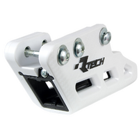 Rtech Yamaha White / Black Monoblock Worx Chain Guide YZ125 2008-2021